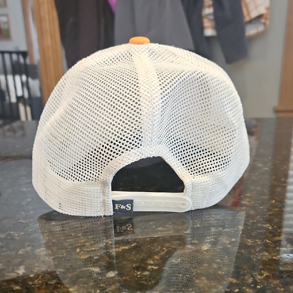 Field & Stream Orange and White Cap - Morgan Wallen - Picture 2 of 2